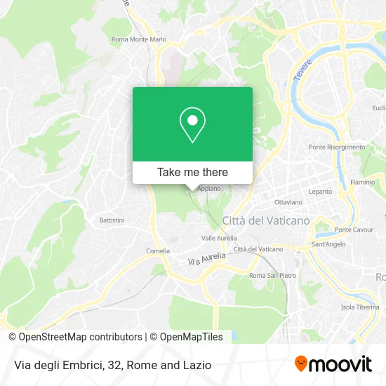 Via degli Embrici, 32 map