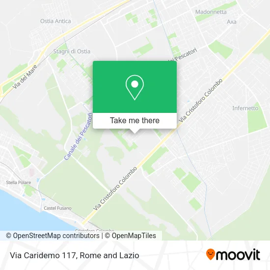 Via Caridemo 117 map