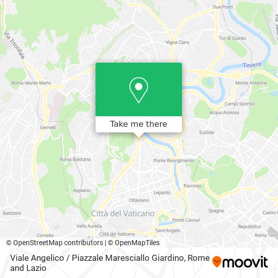Viale Angelico / Piazzale Maresciallo Giardino map