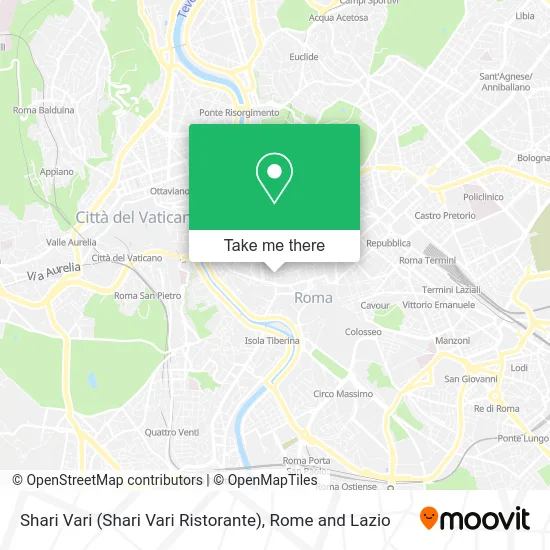 Shari Vari (Shari Vari Ristorante) map