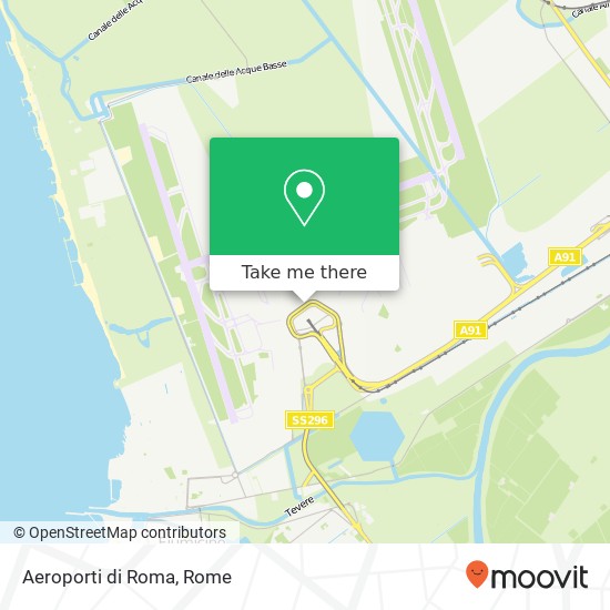 Aeroporti di Roma map
