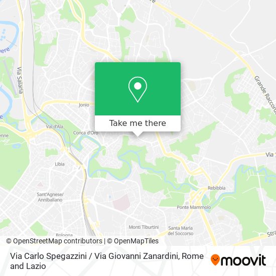 Via Carlo Spegazzini / Via Giovanni Zanardini map