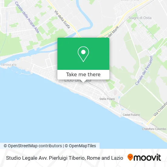 Law Firm of Lawyer Pierluigi Tiberio map