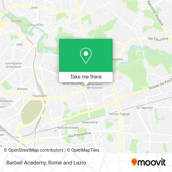 Barbell Academy map