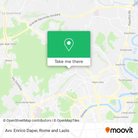 Lawyer Enrico Dapei map