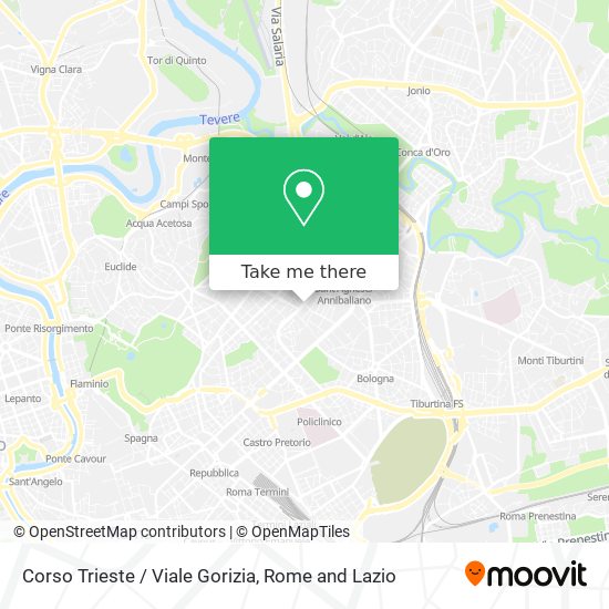 Corso Trieste / Viale Gorizia map