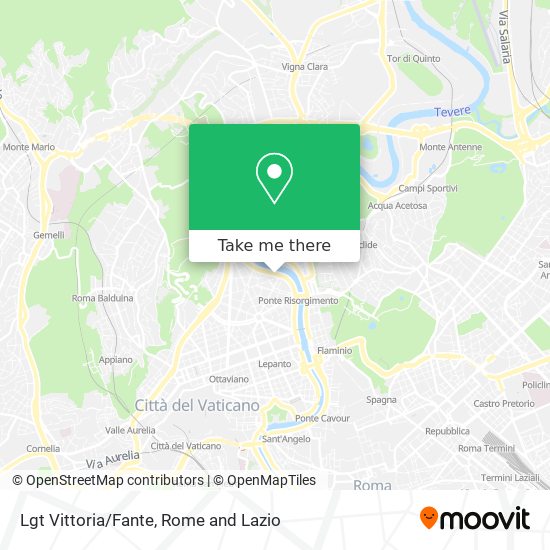 Lgt Vittoria/Fante map