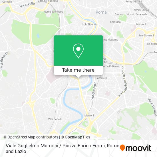 Viale Guglielmo Marconi / Piazza Enrico Fermi map