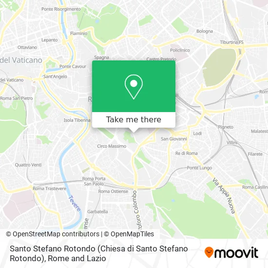 Santo Stefano Rotondo (Church of Santo Stefano Rotondo) map