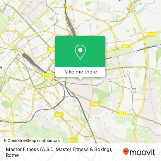 Master Fitness (A.S.D. Master Fitness & Boxing) map