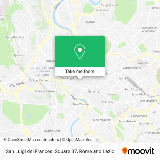 San Luigi dei Francesi Square 37 map