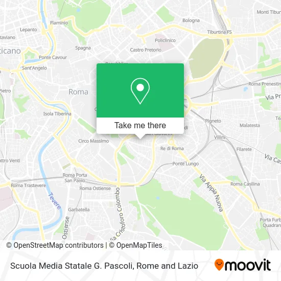 G. Pascoli State Middle School map