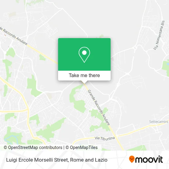 Luigi Ercole Morselli Street map