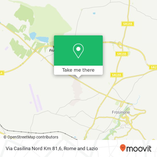 Via Casilina Nord Km 81,6 map