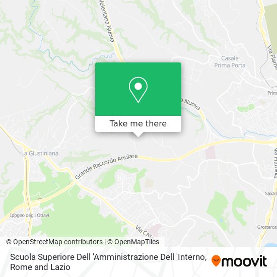 Scuola Superiore Dell 'Amministrazione Dell 'Interno map