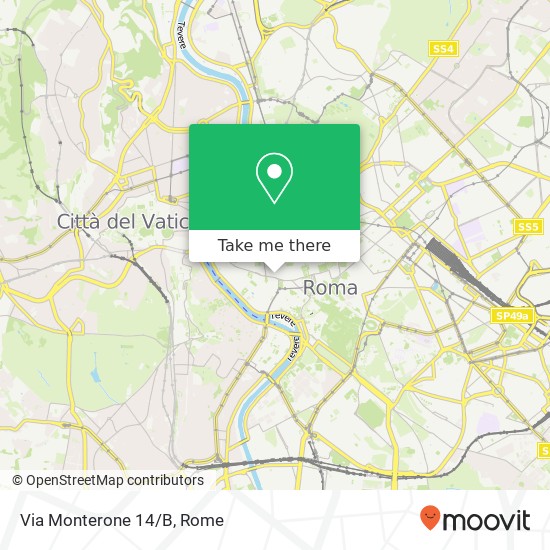 Via Monterone 14/B map