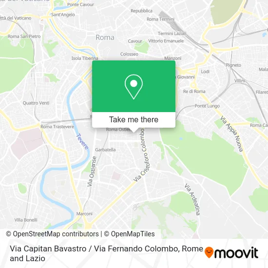 Captain Bavastro Street / Fernando Colombo Street map