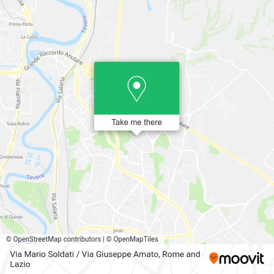 Mario Soldati Street / Giuseppe Amato Street map