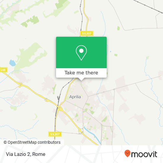 Via Lazio 2 map