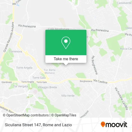 Siculiana Street 147 map
