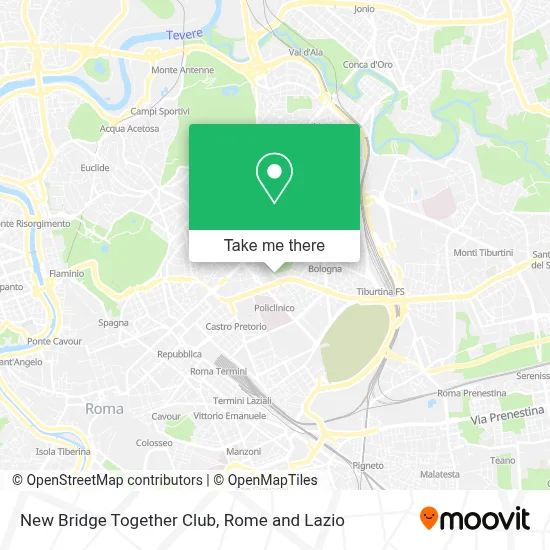 New Bridge Together Club map