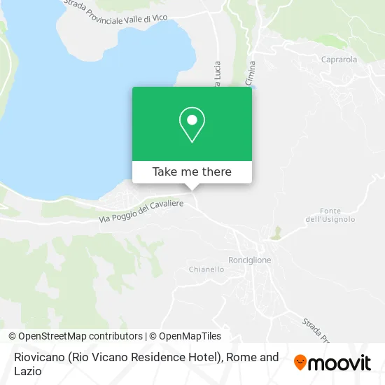 Riovicano (Rio Vicano Residence Hotel) map