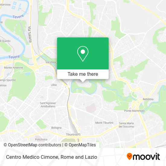 Cimone Medical Center map