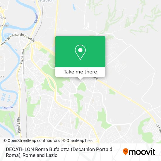 DECATHLON Roma Bufalotta (Decathlon Porta di Roma) map