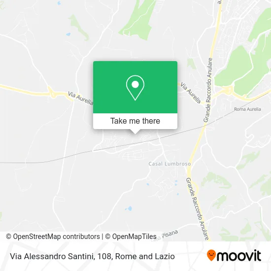 Alessandro Santini Street, 108 map