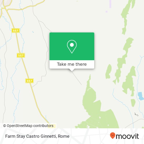 Farm Stay Castro Ginnetti map