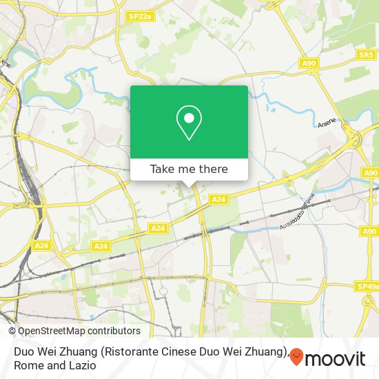 Duo Wei Zhuang (Ristorante Cinese Duo Wei Zhuang) map