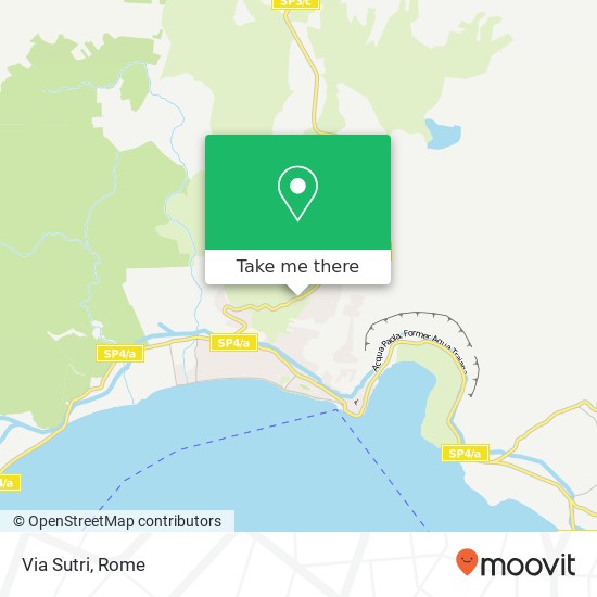 Via Sutri map