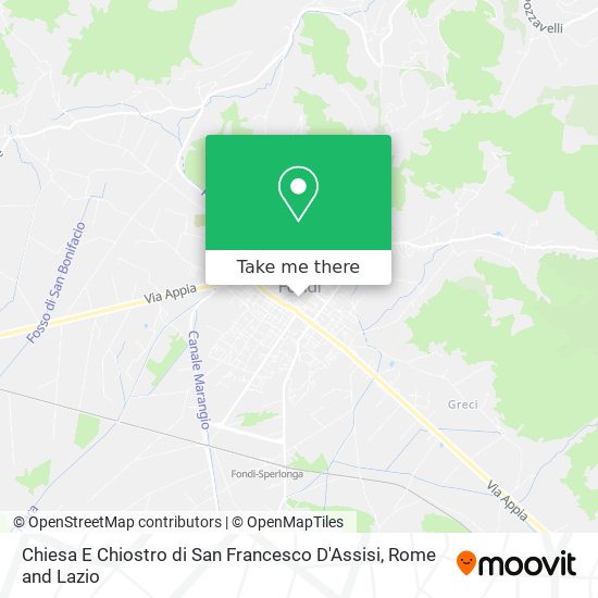 Chiesa E Chiostro di San Francesco D'Assisi map