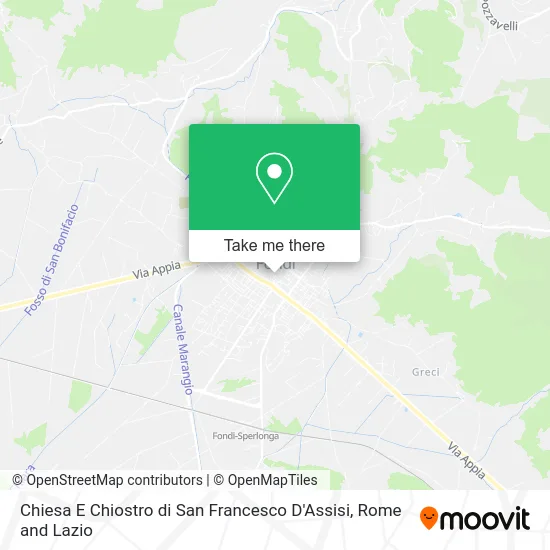 Church and Cloister of San Francesco D'Assisi map