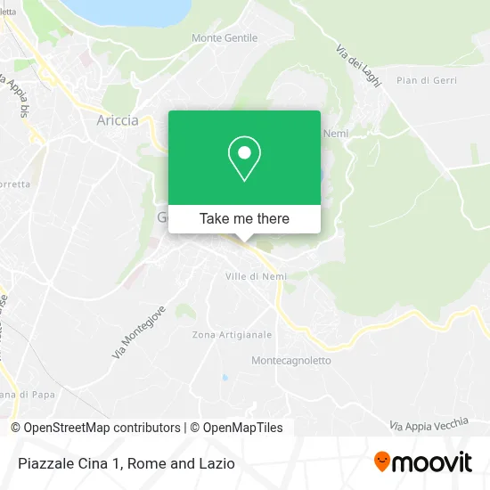 Piazzale Cina  1 map