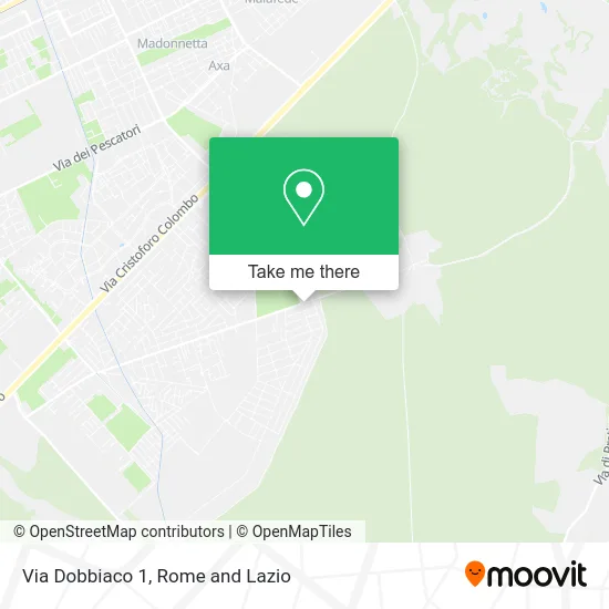 Dobbiaco Street 1 map