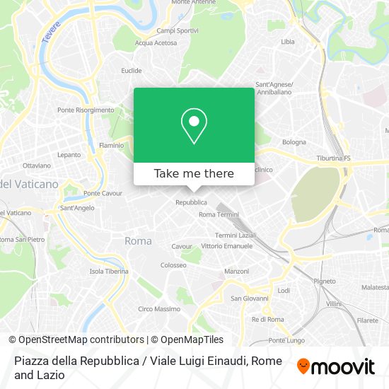 Piazza della Repubblica / Viale Luigi Einaudi map