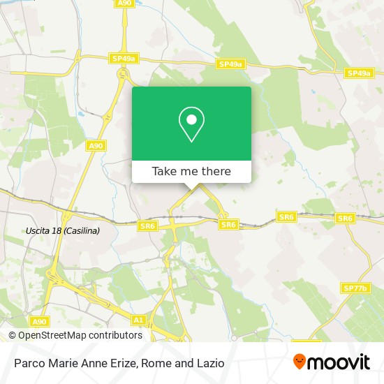 Parco Marie Anne Erize map