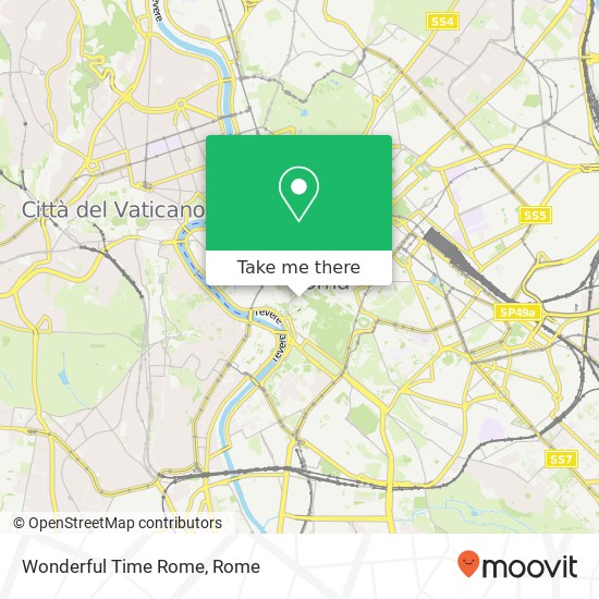 Wonderful Time Rome map