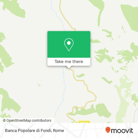 Banca Popolare di Fondi map