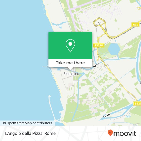 L'Angolo della Pizza map