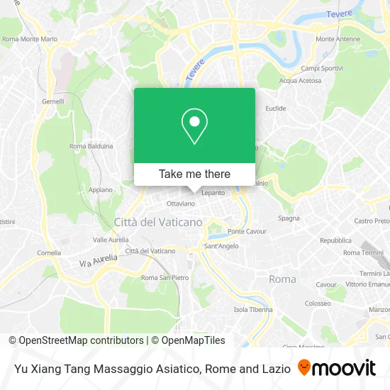 Yu Xiang Tang Asian Massage map