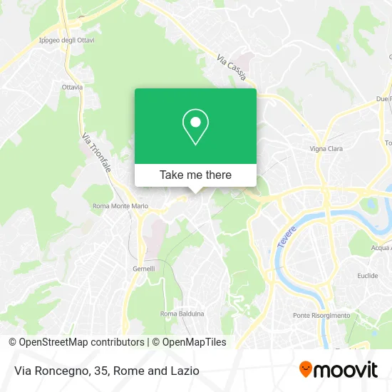 Roncegno Street, 35 map