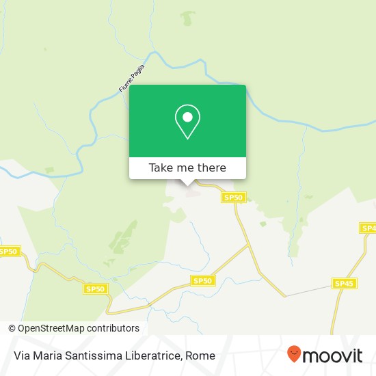 Via Maria Santissima Liberatrice map