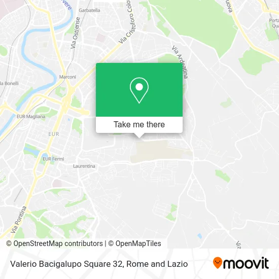 Valerio Bacigalupo Square 32 map