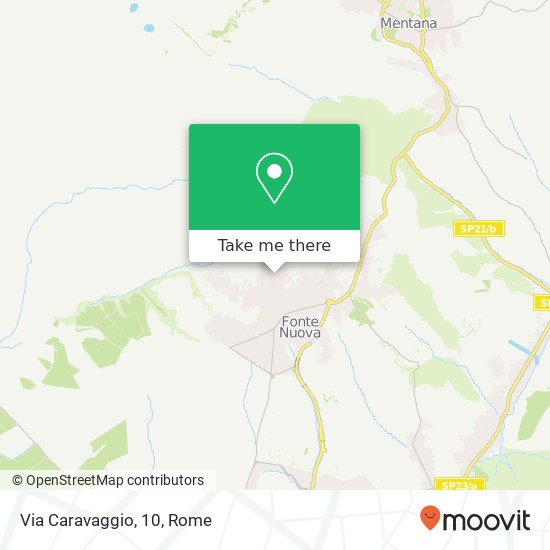 Via Caravaggio, 10 map