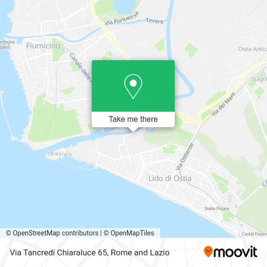 Tancredi Chiaraluce Street 65 map