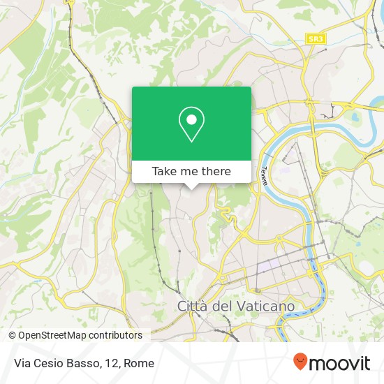 Via Cesio Basso, 12 map