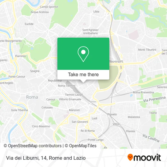 Liburni Street, 14 map