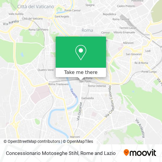 Concessionario Motoseghe Stihl map